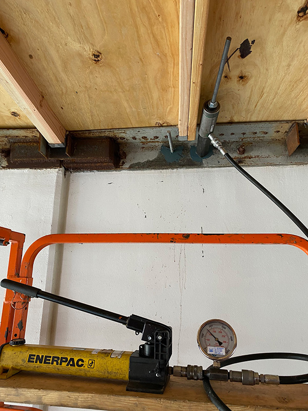 structural investigation proof load test